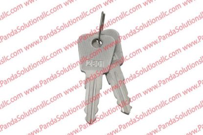 1115-500010-00 Metal Keys - Set of 2