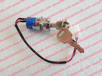 1115-520019-0A 2 Way Key Switch Assembly with 2 Keys